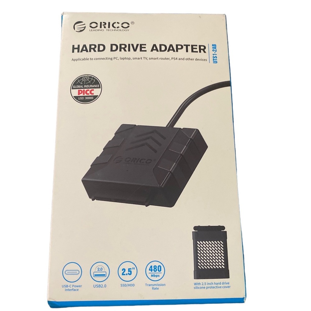 Orico hard drive adapter new